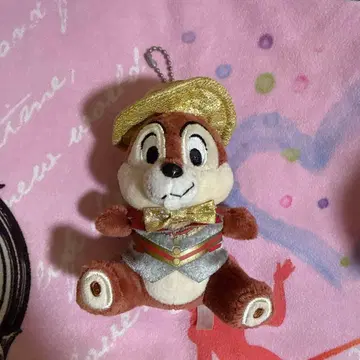 칩 디즈니랜드 30주년 인형 배지 해피니스