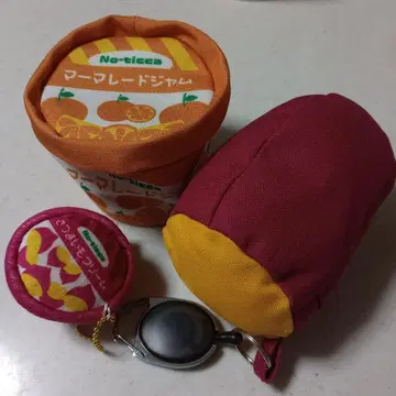 노치카 마멀레이드 잼 파우치 고구마 패스 케이스