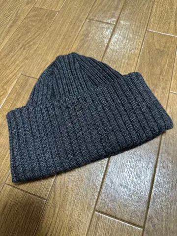 BATONER 니트 모자 다크 그레이