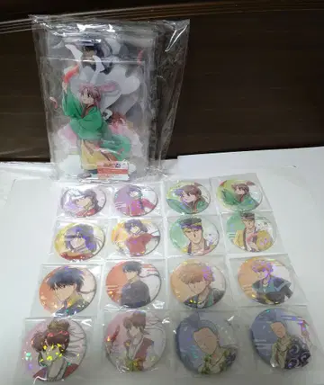 환상게임 일격 컬렉션 복권 특대형 아크릴 스탠드 8종 캔뱃지 16종