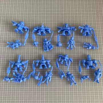 패왕대계 류나이트 지우개 피규어 인형 전 8종 묶음 판매 세트