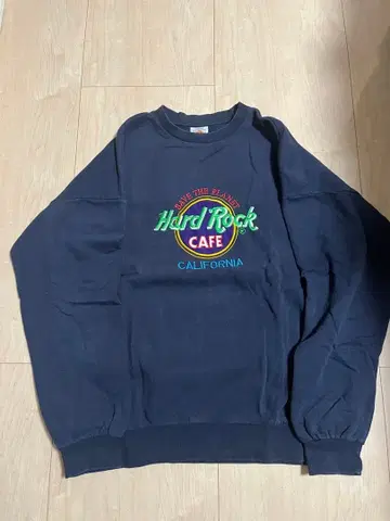 Hard Rock Cafe 트레이닝복 XL 네이비