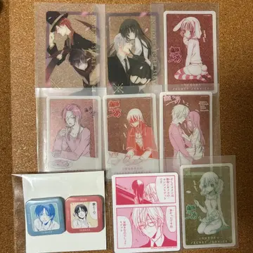 이누보쿠 카페 클리어 카드 캔뱃지 9개