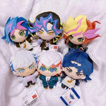 유희왕 미니콜렉션 봉제 인형 마스코트 6종 세트 봉제 인형 역대 최저가