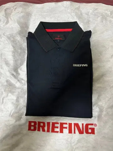 [ 새상품급 ] BRIEFING BASIC LS POLO BLACK