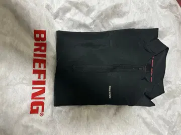 [ 새상품급 ] BRIEFING HALF ZIP BLACK