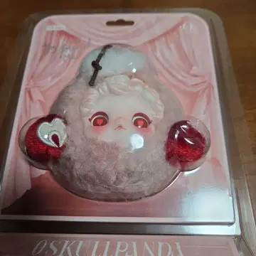 미사용 미개봉 새상품 POPMART 스컬 팬더 이어폰 케이스