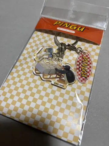 핑구 히비야 샹테 선행 판매 3단 아크릴 키링 팝콘