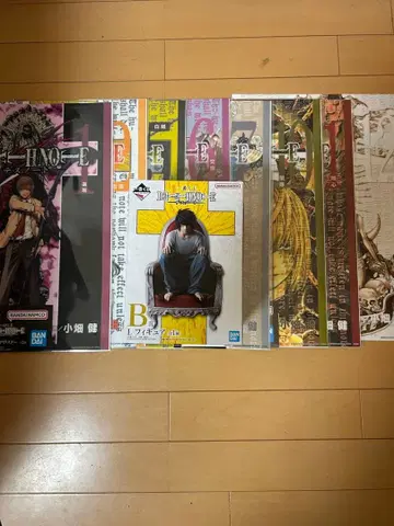 데스노트 제일복권 B상 L 피규어 F상 클리어 포스터