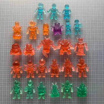 드래곤볼 Z 지우개 세트 묶음 판매 드라지우개 피규어 클리어