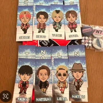 fantastics 반다나 미니 캔뱃지 센샤후다 컴플리트