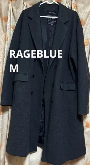 RAGEBLUE 롱 코트 M 사이즈 그레이
