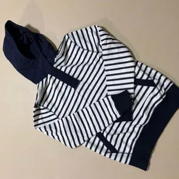 TOMMY HILFIGER 스트라이프 후드티 새상품급