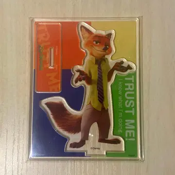 프리미엄 반다이 아크릴 스탠드 복권 주토피아 닉 와일드