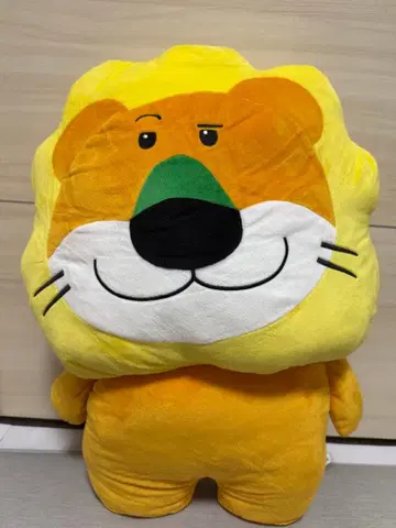 타베코 동물 사자 봉제 인형 약 60cm