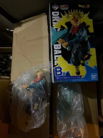 제일복권 드래곤볼 초 B상 미래 트렁크 초사이어인 피규어