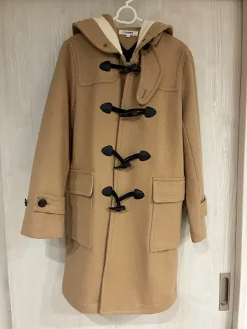 TOMMY 베이지 더플 코트 M 사이즈