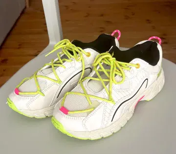 [ 미사용 새상품 ] ZARA 멀티 컬러 스니커즈 23.5