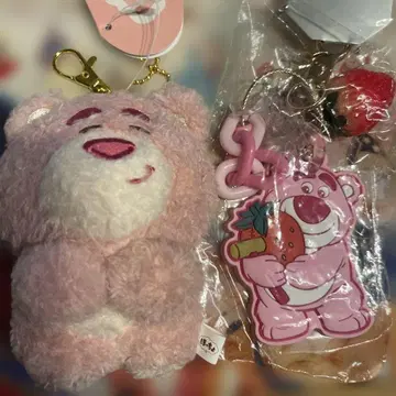 디즈니 스토어 랏소의 우루포챠짱 봉제 인형과 키체인 세트