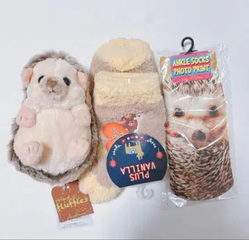 고슴도치 굿즈 묶음 판매 봉제 인형 양말