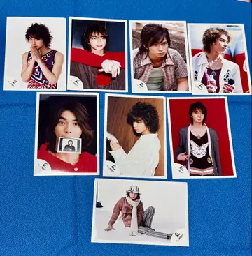 아라시 공식 브로마이드 구 로고 8장 세트 마츠모토 준 2