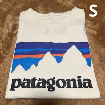 patagonia 오가닉 코튼 T셔츠 S사이즈 화이트