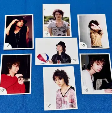 아라시 공식 브로마이드 구 로고 7장 세트 마츠모토 준 4