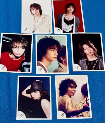 아라시 공식 브로마이드 구 로고 7장 세트 마츠모토 준 5