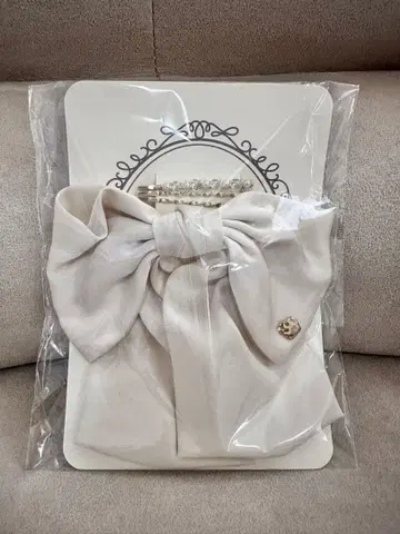 메조피아노 빅 리본 머리핀 & 헤어핀 세트