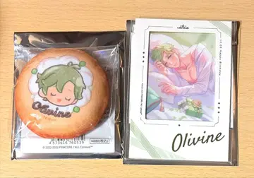 NU:카니발 복슬복슬 캔뱃지 금박 가공 폴라로이드풍 카드 오리빈