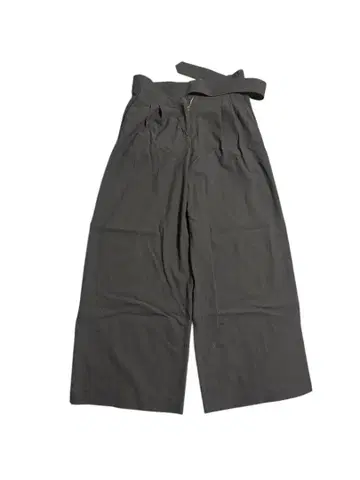 IENA 그레이 와이드 팬츠 버클 포함 그런지 Y2K 슬랙스