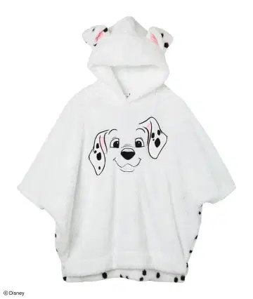 새상품 택 포함 101마리 강아지 럭키 달마시안 후드 부착 후드티