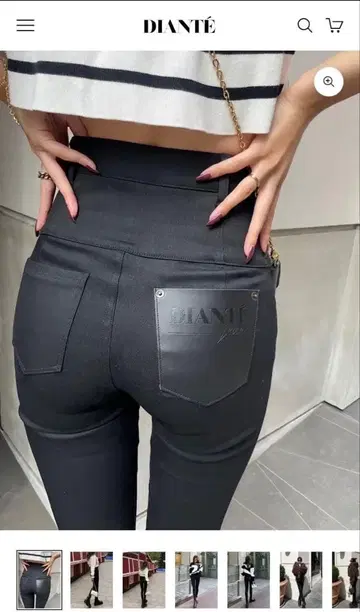 DIANTE 스키니 S 사이즈 시착만 한 상품