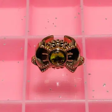 세본스타 반지 레어 반지 리본 레인보우 보석 럭키 보석