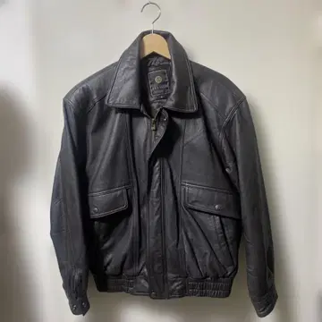 가죽 자켓 짧은 기장 다크 브라운 M 사이즈