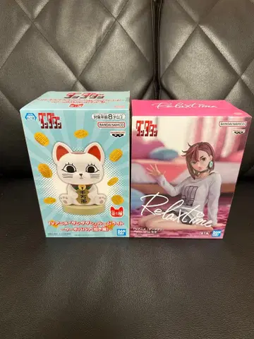 [ 미개봉 ] 단단단 모모 & 터보바바 마네키네코 피규어 세트