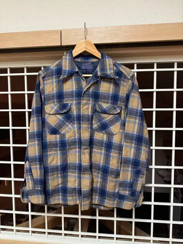 Pendleton 보드 셔츠 70's M
