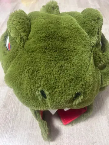 공룡 머리 봉제 인형 모자