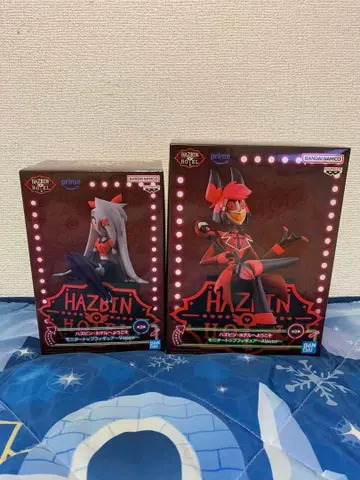 해즈빈 호텔에 오신 것을 환영합니다 모니터 탑 피규어 2종 세트