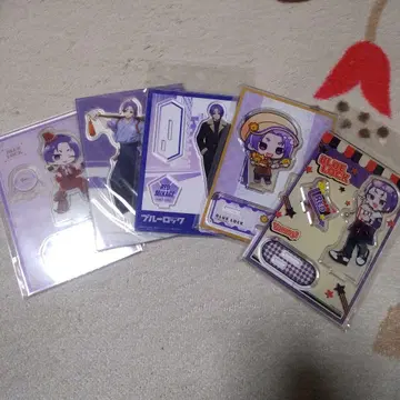 블루 록 묶음 판매 아크릴 스탠드 레이오 3