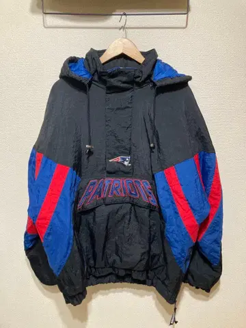 NFL 뉴잉글랜드 패트리어츠 충전솜 아노락 후드티