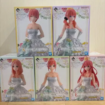 5등분의 신부 다섯 쌍둥이 게임 파이널 피규어 세트 A-E