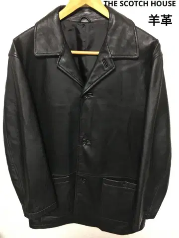 THE SCOTCH HOUSE 스카치 하우스 M 양가죽 자켓 가죽