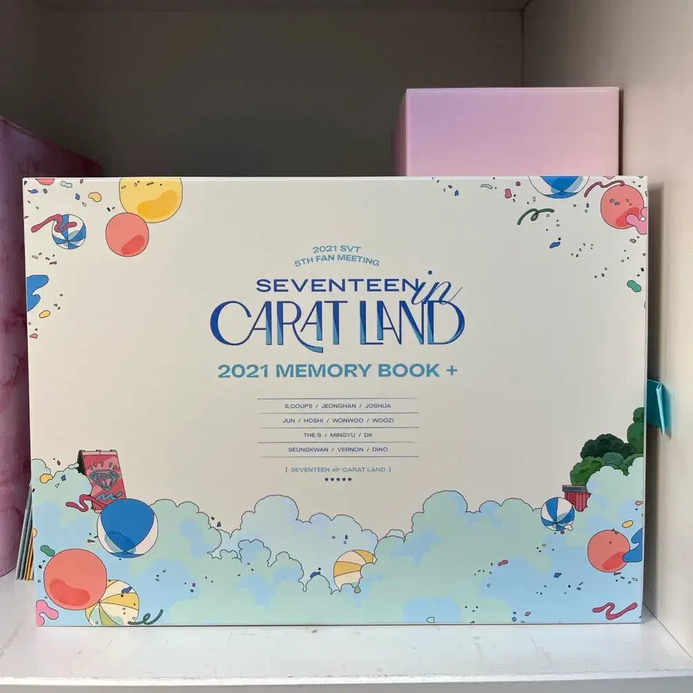 SEVENTEEN in CARAT LAND 2021MEMORY BOOK＋ SEVENTEEN CARAT LAND 2021 MEMORY BOOK+