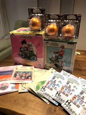 드래곤볼 제일복권 스냅 컬렉션 2 피규어 세트