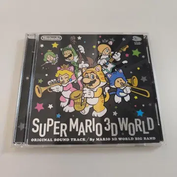 한정판 슈퍼 마리오 3D 월드 사운드 트랙 닌텐도 마리오 DS