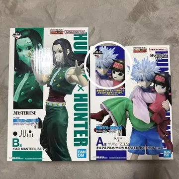 MASTERLISE 제일복권 B상 이르미 A상 키루아 & 니카 피규어