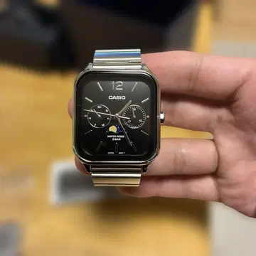 CASIO 아날로그 손목시계 블랙