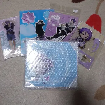 블루 록 묶음 판매 아크릴 스탠드 레오 4개