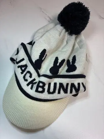 Jack Bunny!! 폼폼 포함 니트캡